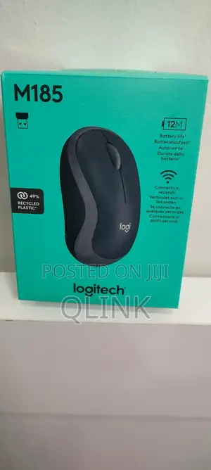 Logitech M185 Wireless Mouse - Swift-Grey