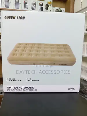 Green Lion GMT-190 Automatic Inflatable Mattress Fast Inflation.