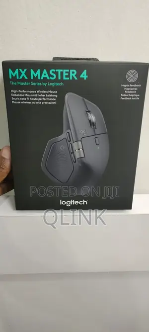 Logitech Mx Master 4 Wireless and Bluetooth Mouse - Graphite