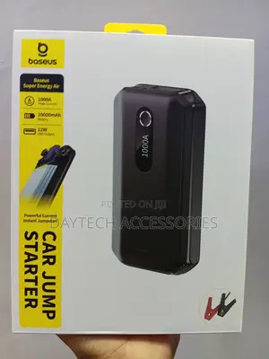 This Is a Baseus Super Energy Air Car Jump Starter 10000mah Battery.