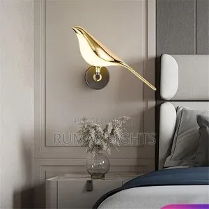 Golden Bird Wall Sconce