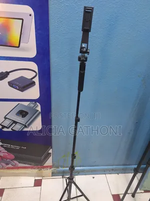 1.9mtr Phone/Camera and Light Tripod With Bluetooth