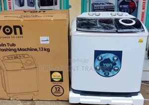 Von Washing Machine Twin Tub Powerful 13kg Capacity for Large Loads
