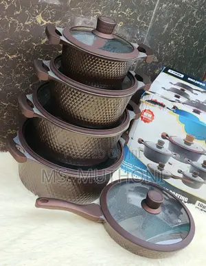 Heisenbach Professional 10-Piece Die-Cast Coating Cookware Set!