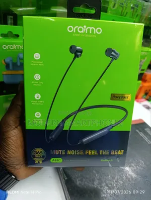 Oraimo Necklace 5 Oraimo Necklace 5 Anc Neckband Earphones