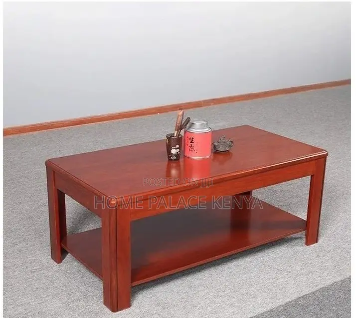 Coffee Table: Vintage Classic Elegant Double Storage Table