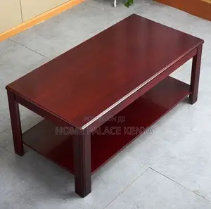 Coffee Table: Vintage Classic Elegant Double Storage Table