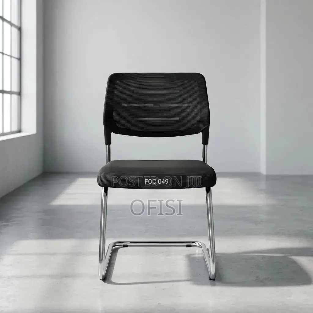 Office Chair; Mesh Waiting Office Chair – Stackable