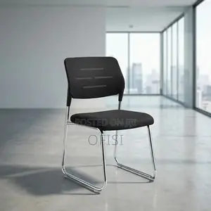 Office Chair; Mesh Waiting Office Chair – Stackable