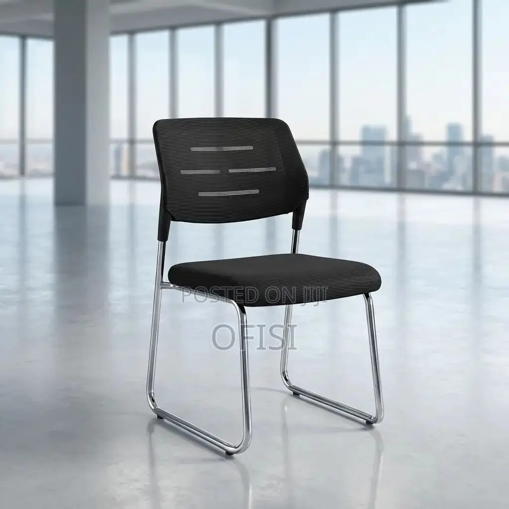 Office Chair; Mesh Waiting Office Chair – Stackable