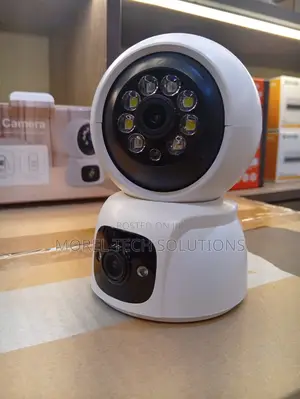 Wistino 6mp Dual-Lens Wi-Fi Outdoor Security Cameramotorized Pan-Tilt