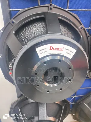 Derwel 18pd1880 18-Inch Professional Loudspeaker Driver (1800w, 8ω)