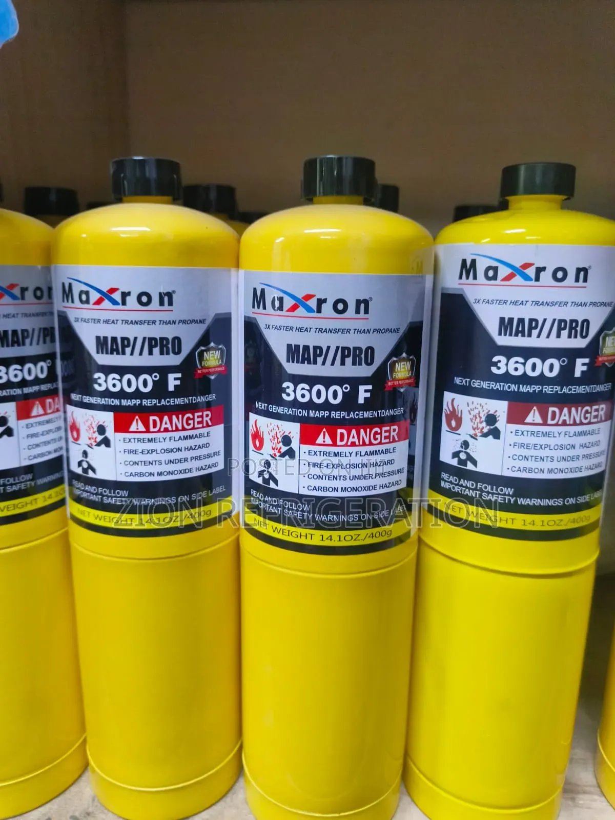 Map Gas Maxron