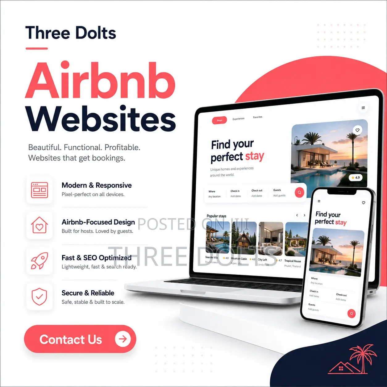 Professional Airbnb Website Developer in Kenya Direct Booking Websites