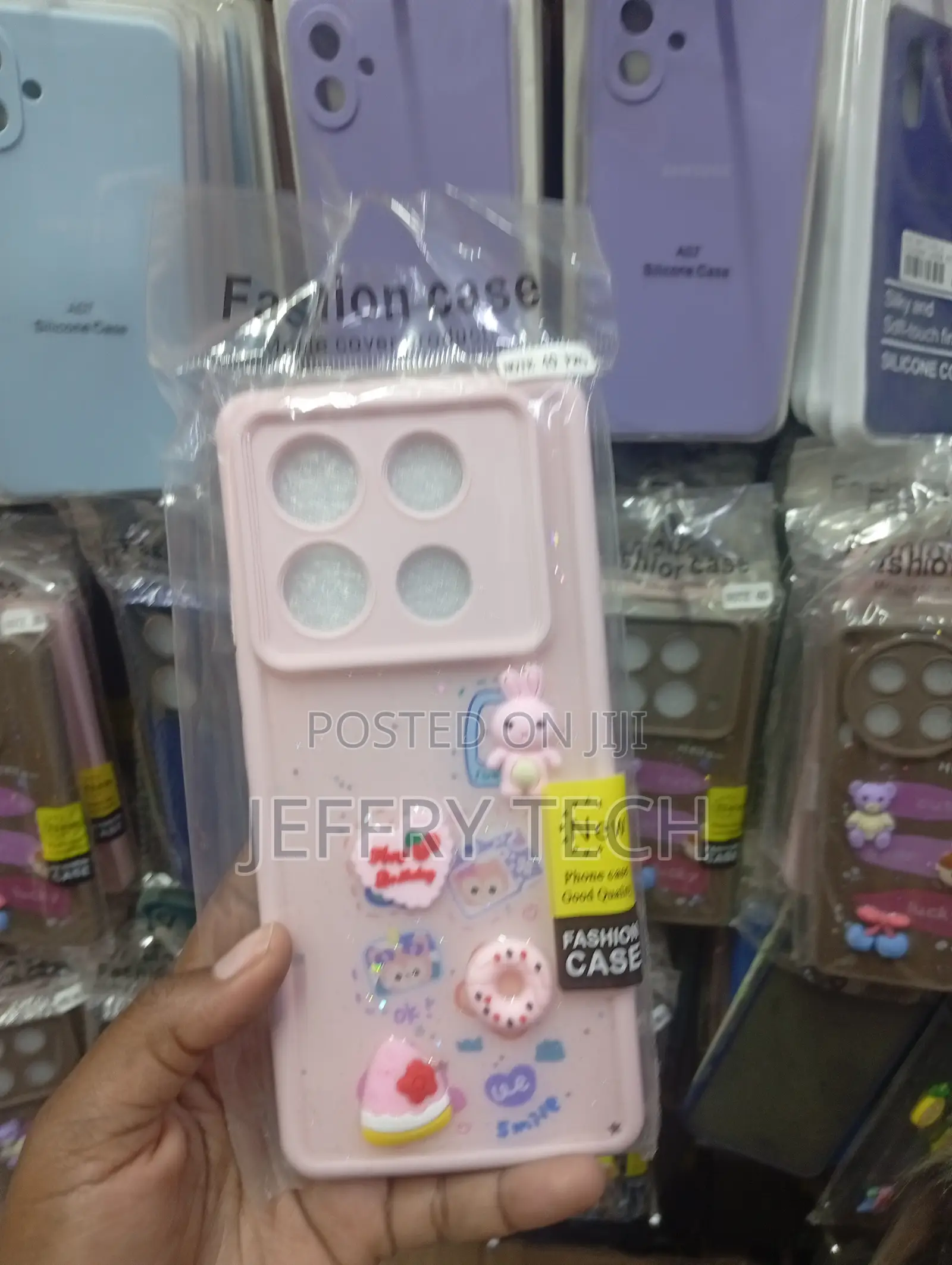 Infinix Smart 8 or Tecno Pop 8 Two Large Camera Lens Cutouts Case