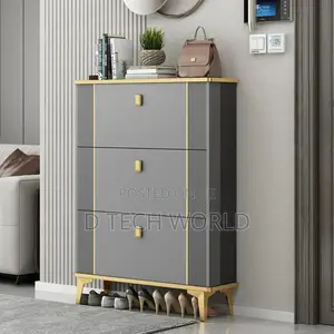 3 Tier Tipping Shoe Cabinet