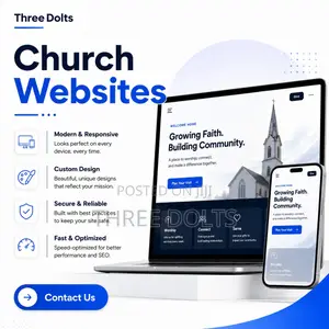 Professional Church Website Design Development in Kenya