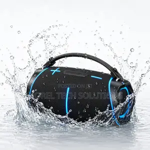 80w High-Power Bluetooth Speaker Heavy Bass Subwoofer, Ipx5 Waterproof