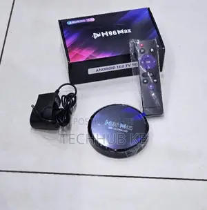 H96 Max Rk3528 4gb 32gb Android Tv Box With Voice Remote