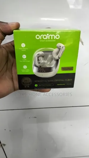 Oraimo Snap N2 Wireless Earhook Earphones