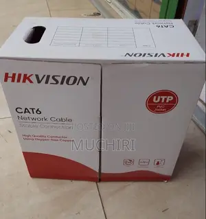 Hikvision Cat6 Pure Copper Lan Cable 305m Roll