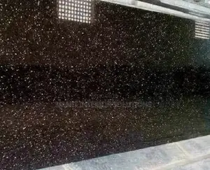 High-Gloss Kenyan Black Granite 8×2ft