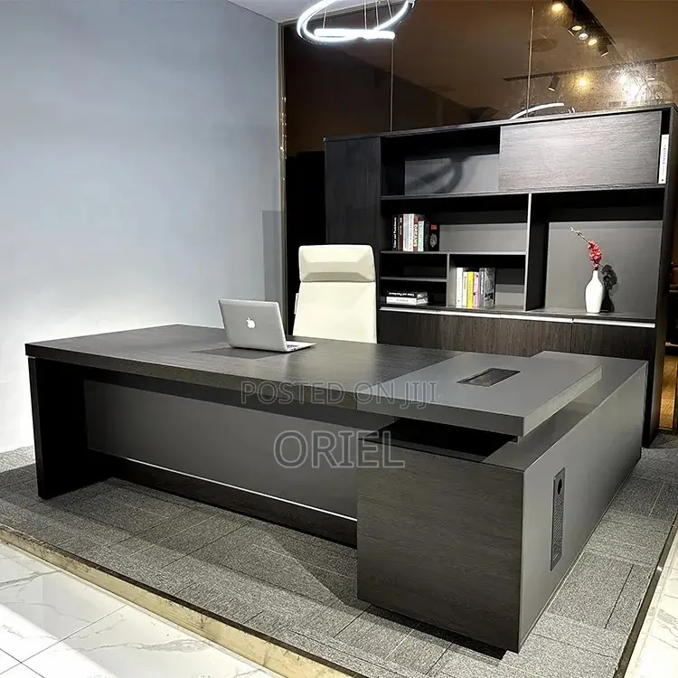 Office Table : 180cm L-Shaped Executive Table