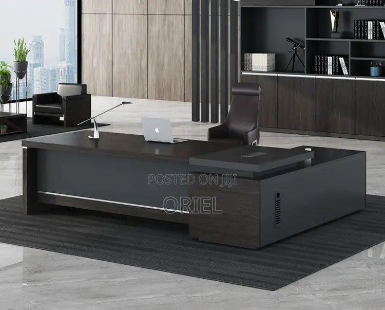 Office Table : 180cm L-Shaped Executive Table