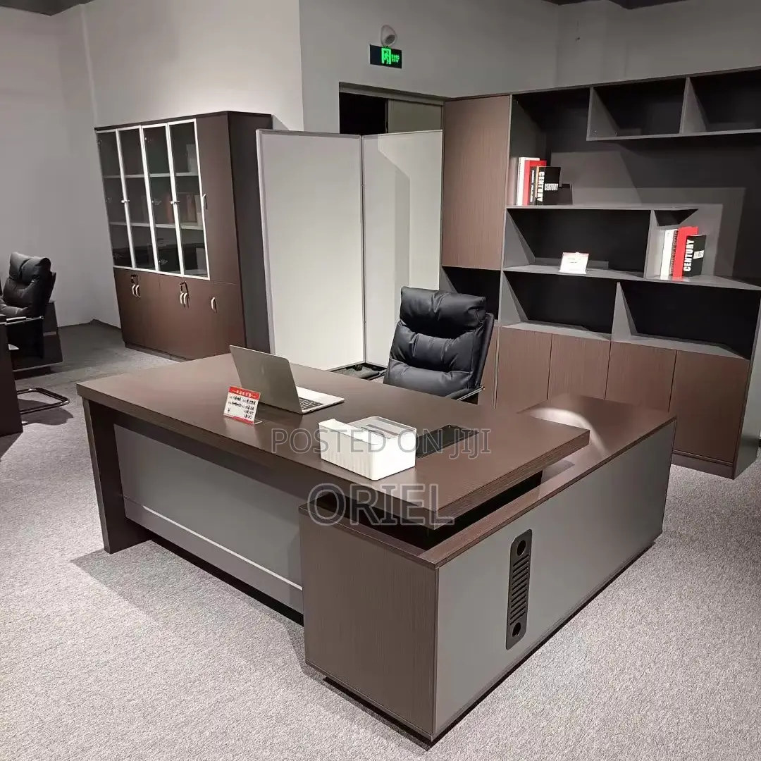 Office Table : 180cm L-Shaped Executive Table