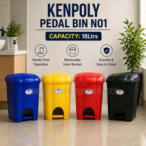 Kenpoly 18l Pedal Bin