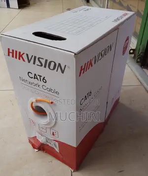 Hikvision Cat 6 Lan Cable (Pure Copper)