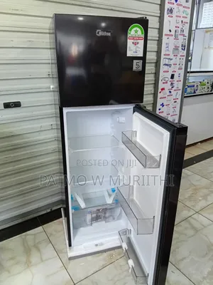 Midea Double Door Fridge 173 Litres Top Freezer