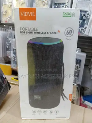 The Vidvie Xl-Sp927 Is a Rugged 60w Outdoor Portable Speaker.