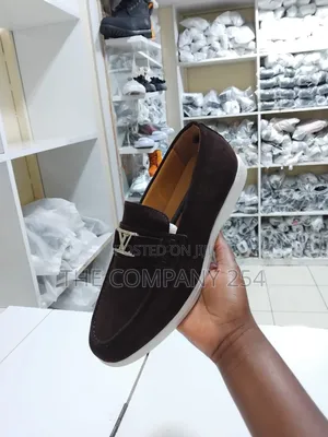 Quality Casual Leather Sued Lolo Piano Slip on Loafers Shoes