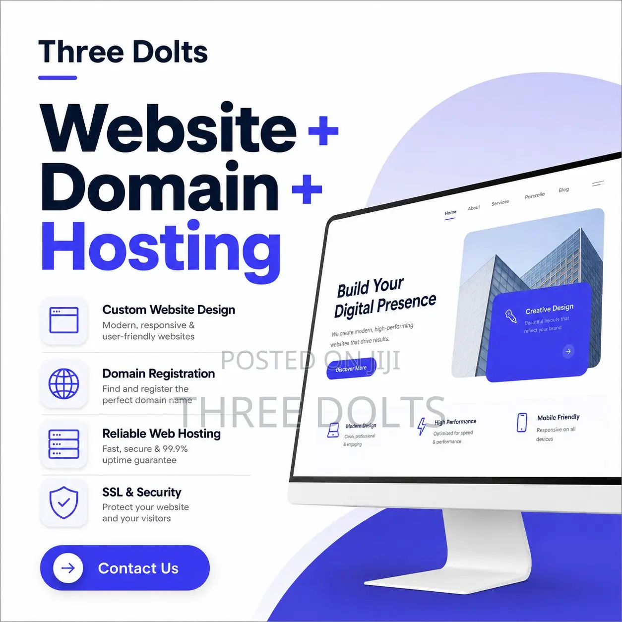 Website + Domain + Hosting Package in Kenya | Complete Online Solution