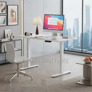 Office Desk; 1.8m Electric Ergonomic Adjustable Computer Table
