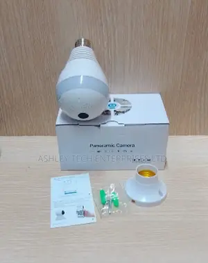 V380 2mp 1080p Smart Bulb Camera – Full Hd Panoramic CCTV