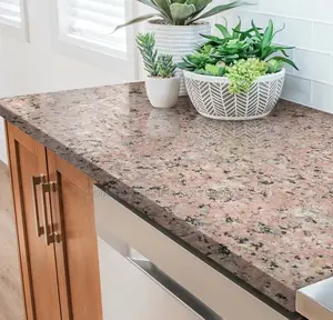 Polished Rosy Pink Granite Stone 8×2ft