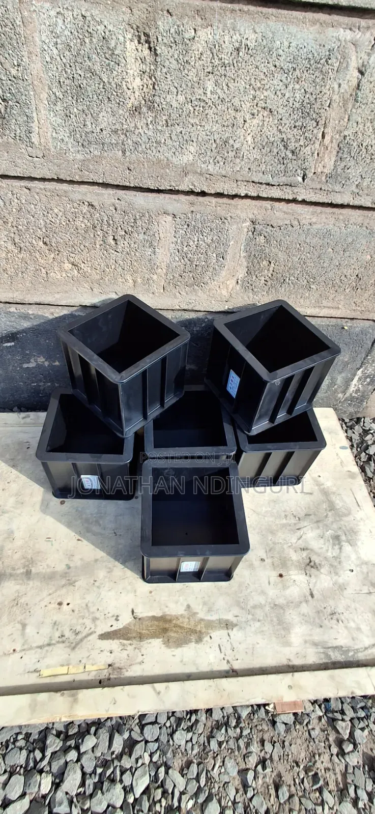 Plastic Cube Moulds for Engineers Contractors
