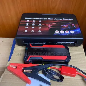 99800mahhigh-Capacity Portable Car Jump Starter Kit With Tyre Inflator