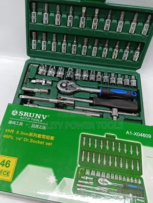 46 Pieces Socket Wrench