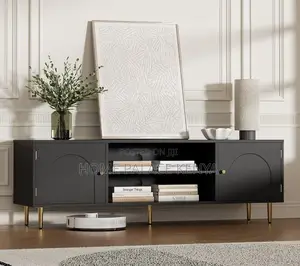Tv Stand: Customizable Wood Panel Tv Stand