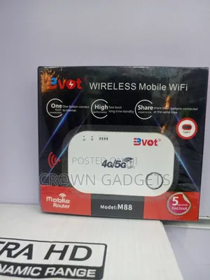 Bvot 5g Pocket Wifi for Safaricom, Airtel Telkom