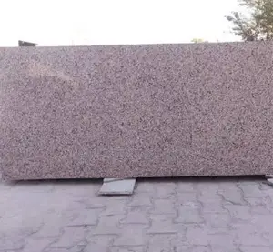 Heat-Resistant Rosy Pink Granite Slabs– 8×2ft