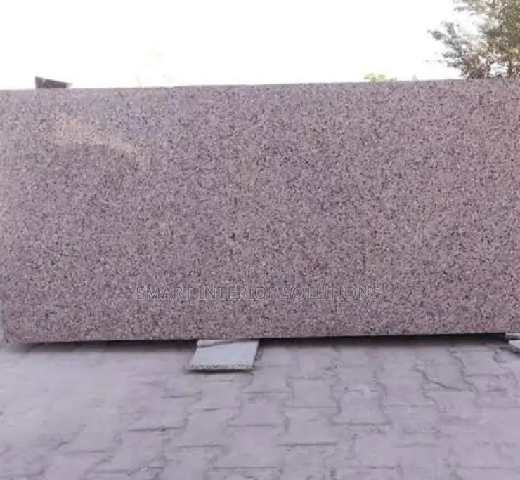 Heat-Resistant Rosy Pink Granite Slabs– 8×2ft
