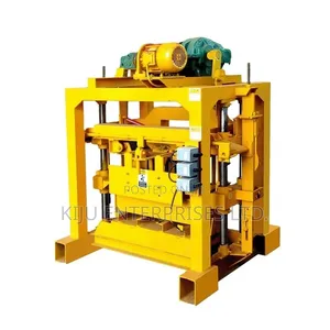Qtj4-40 Semi-Automatic Concrete Block Cabro Making Machine