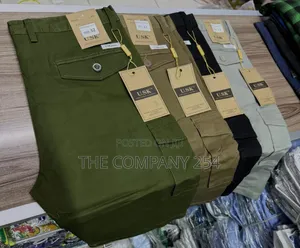 Quality Casual Khaki Designer Double Side Pocket
