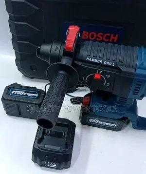 Bosch Cordless Rotary Hammer Drill - 198v 6.0ah Li-Ion.