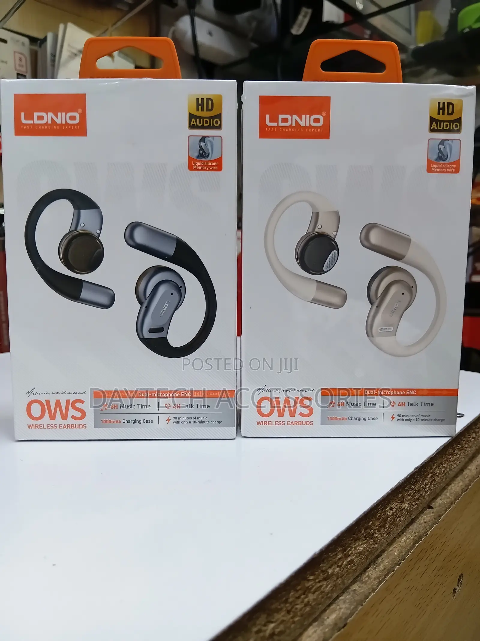 Ldnio Ows Hd Audio Wireless Earbuds Model T12 White