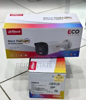 Smart Dual Dahua 4mp Network Camera With 2way Talk Smart Light